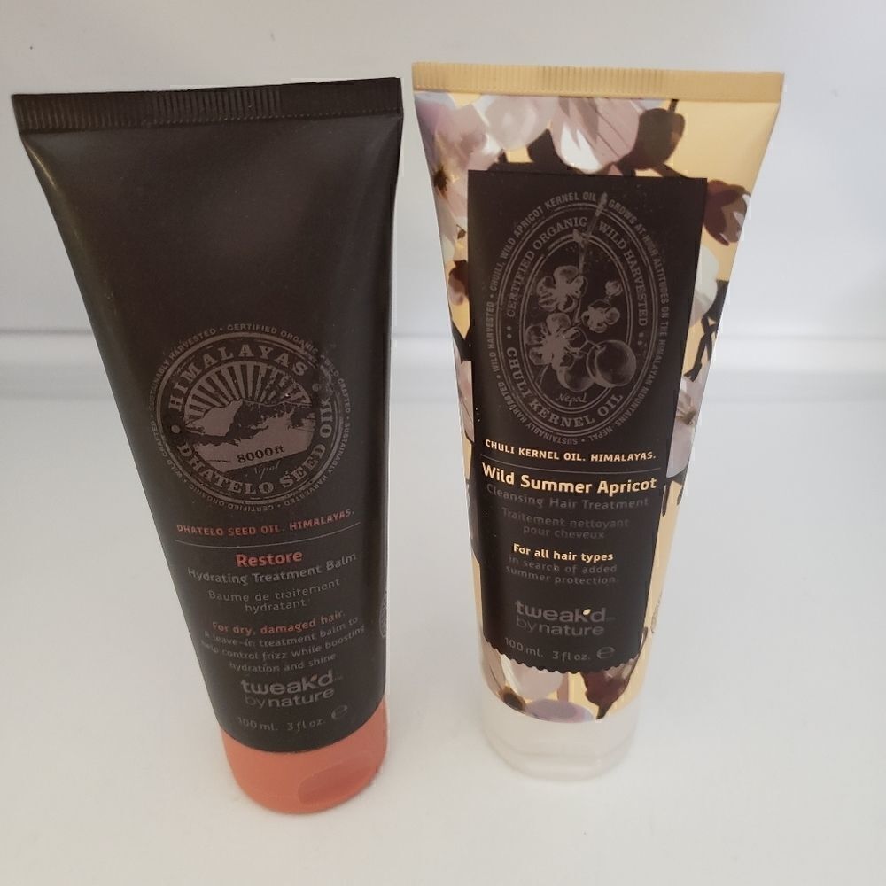 Tweak'd by Nature Bundle of 2 Hair Treatment